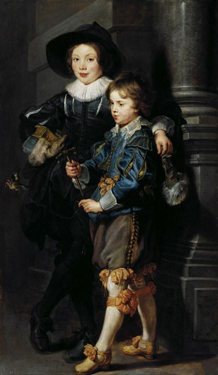 Peter Paul Rubens Albert and Nicolaas Rubens (mk27) Sweden oil painting art